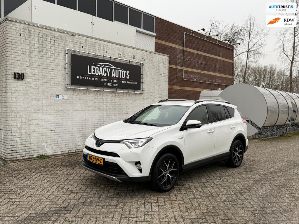 Toyota RAV4 2.5 Hybrid AWD Executive - BOMVOL OPTIES - INCL, Auto's, Toyota, Automaat, Gebruikt, 1650 kg, Wit