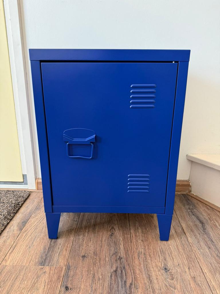 Blauw lockerkastje, Huis en Inrichting, Kasten | Lockerkasten, Ophalen, Zo goed als nieuw