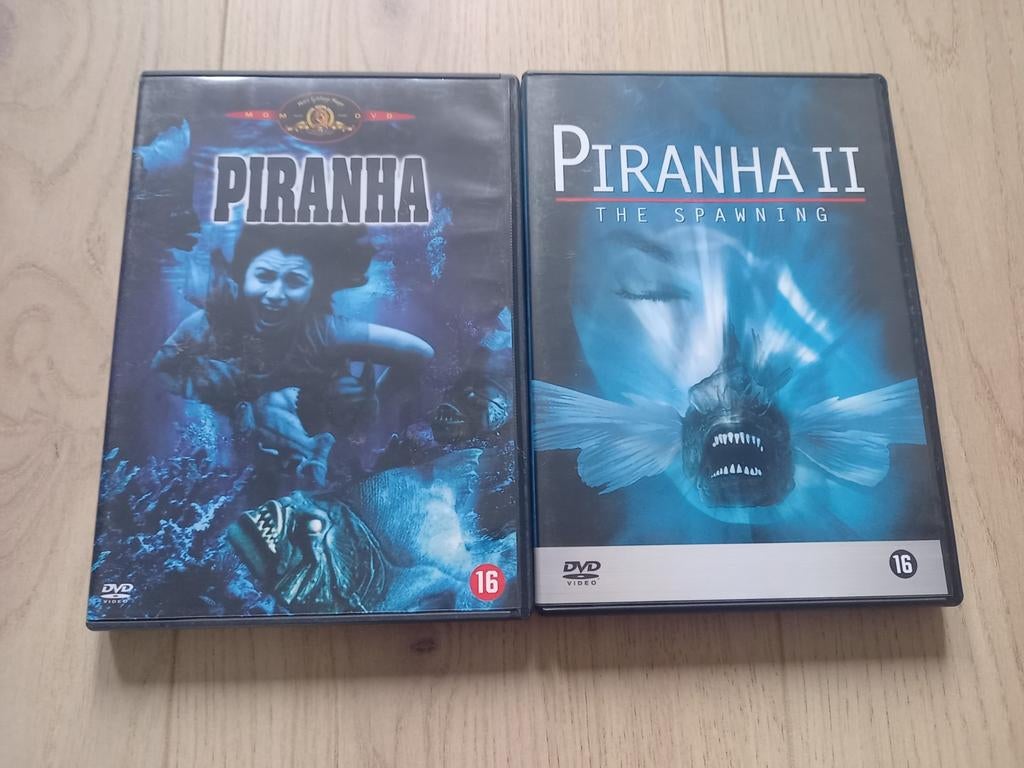 Piranha + Piranha 2 origineel, Vanaf 16 jaar, Ophalen of Verzenden, Zo goed als nieuw