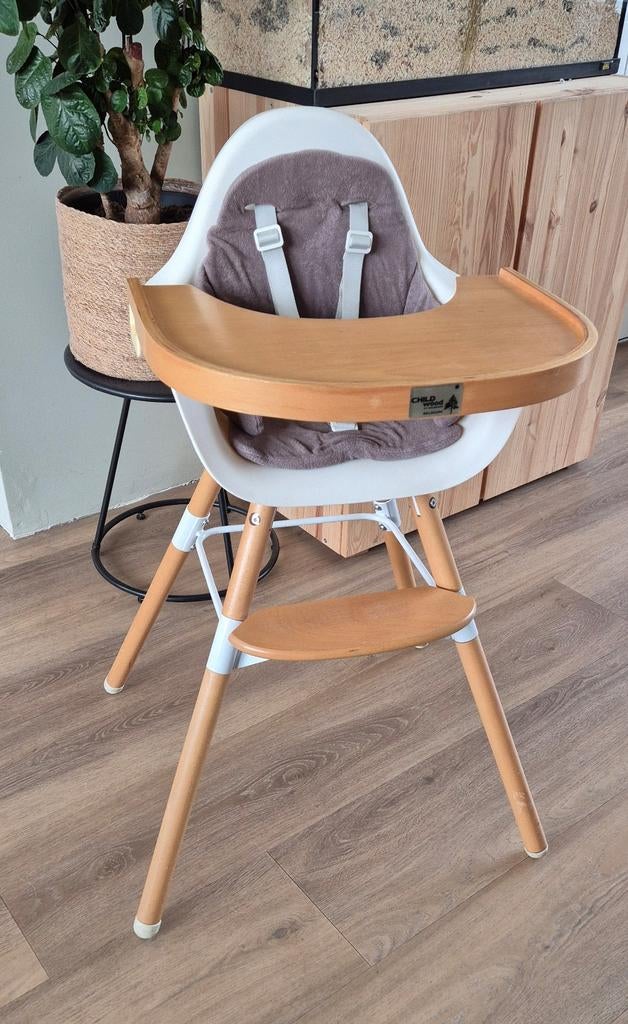 Childwood Evolu kinderstoel + accessoires, Ophalen, Zo goed als nieuw, Overige typen, Gordel(s)