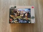 Jumbo Legpuzzel 3000 stukjes - Cottages at the Lake, Ophalen of Verzenden, Meer dan 1500 stukjes, Zo goed als nieuw, Legpuzzel