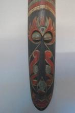 Afrikaanse decoratie voor aan de muur, Stammasker, Antiek en Kunst, Ophalen