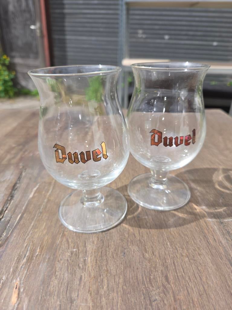 40 Duvel proefglaasjes - 16,5cl inhoud, Verzamelen, Biermerken, Ophalen, Gebruikt
