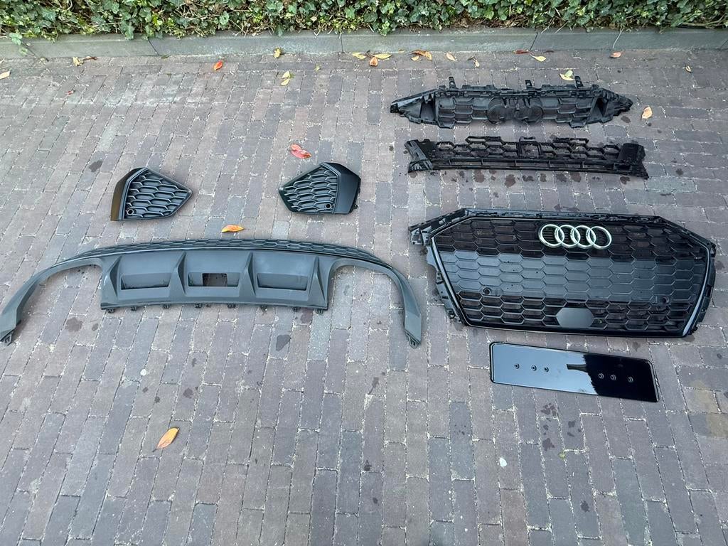 Bumper en grill delen audi a3 8y s-line, Auto-onderdelen, Ophalen, Gebruikt, Audi, Bumper