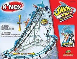 knex ACHTBAAN SHARKRUN ROLLER COASTER+GRATIS MOTORIZED RACER, Ophalen, Gebruikt, K'nex