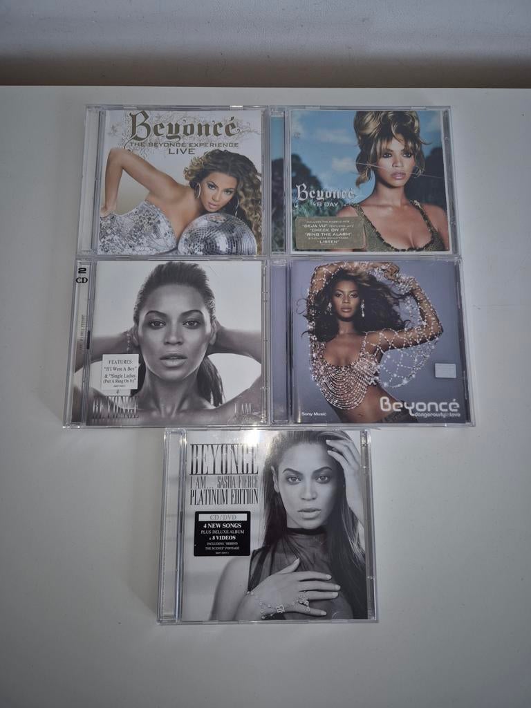 5x Beyoncé cd, Cd's en Dvd's, Ophalen of Verzenden, Zo goed als nieuw, R&B