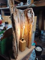 Grote staande lamp van holle wilg, Ophalen