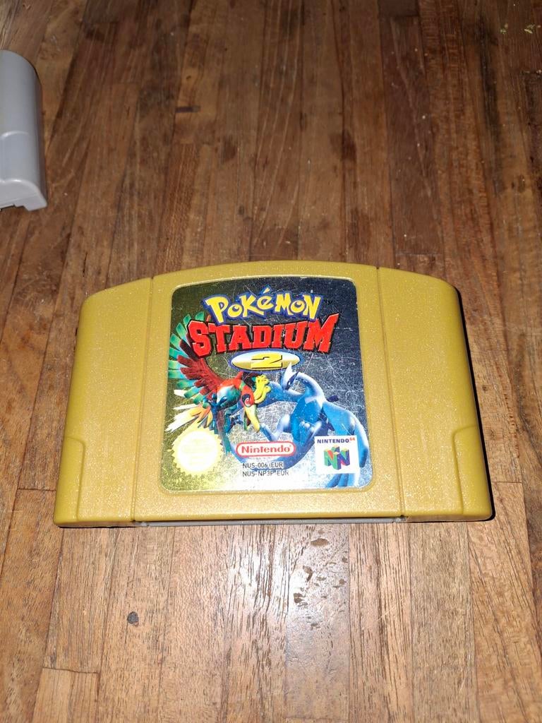 Pokemon Stadium 2 - N64, Spelcomputers en Games, Games | Nintendo 64, Gebruikt, Eén computer, Ophalen of Verzenden, 3 spelers of meer