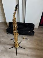 Sopraan saxofoon Jupiter JSS 1100, Ophalen of Verzenden, Gebruikt, Sopraan, Met koffer