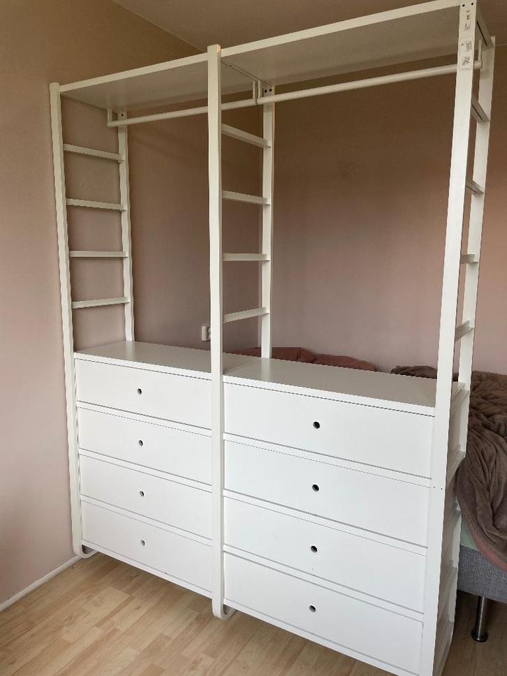 Elvarli open kledingkast, Huis en Inrichting, Kasten | Kledingkasten, Zo goed als nieuw, 200 cm of meer, 150 tot 200 cm, 25 tot 50 cm