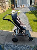 Stokke kinderwagen grijs, Gebruikt, Verstelbare duwstang, Ophalen, Kinderwagen