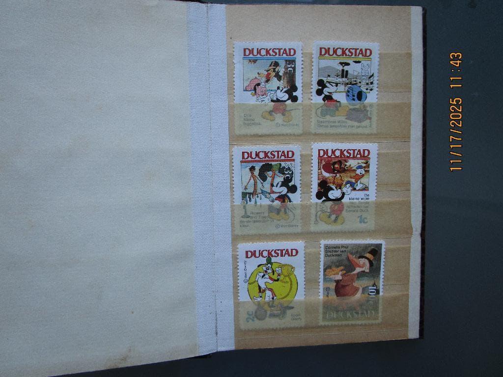 postzegels van Walt Disney Duckstad ., Postzegels en Munten, Ophalen of Verzenden, Overige landen, Postfris