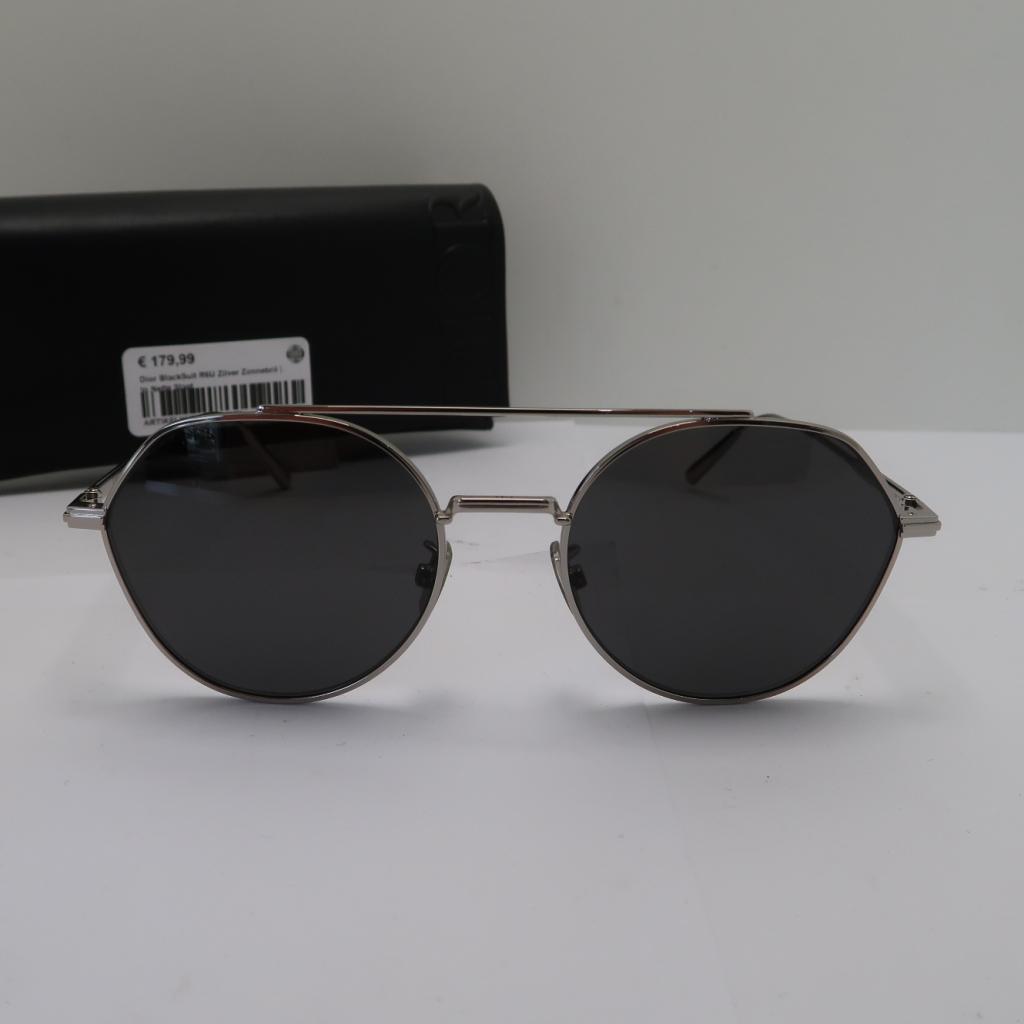 Dior BlackSuit R6U Zilver Zonnebril | In Nette Staat