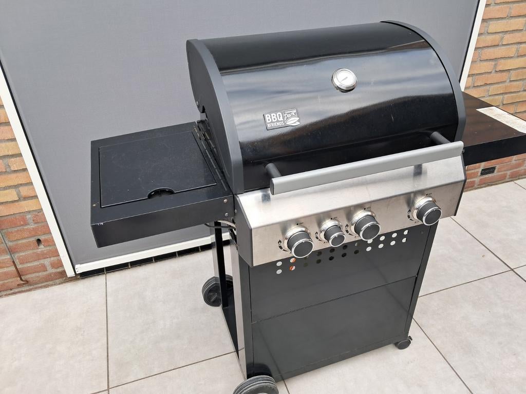 BBQ Park Friends Gasbarbecue met zijbrander, Ophalen, Gebruikt, BBQ Park Friends