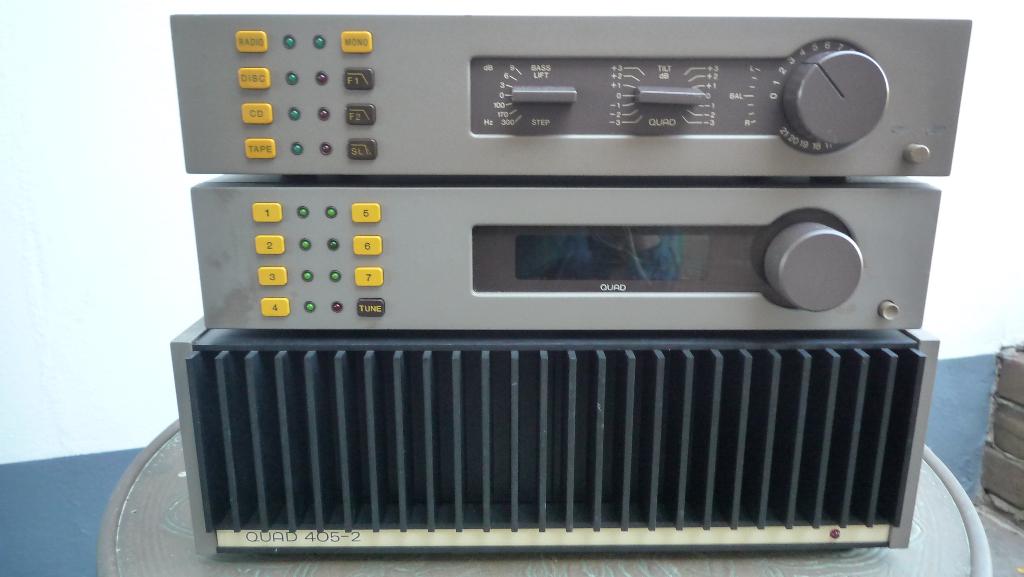 Fraaie Quad set, Ophalen of Verzenden, Gebruikt, 60 tot 120 watt, Overige merken