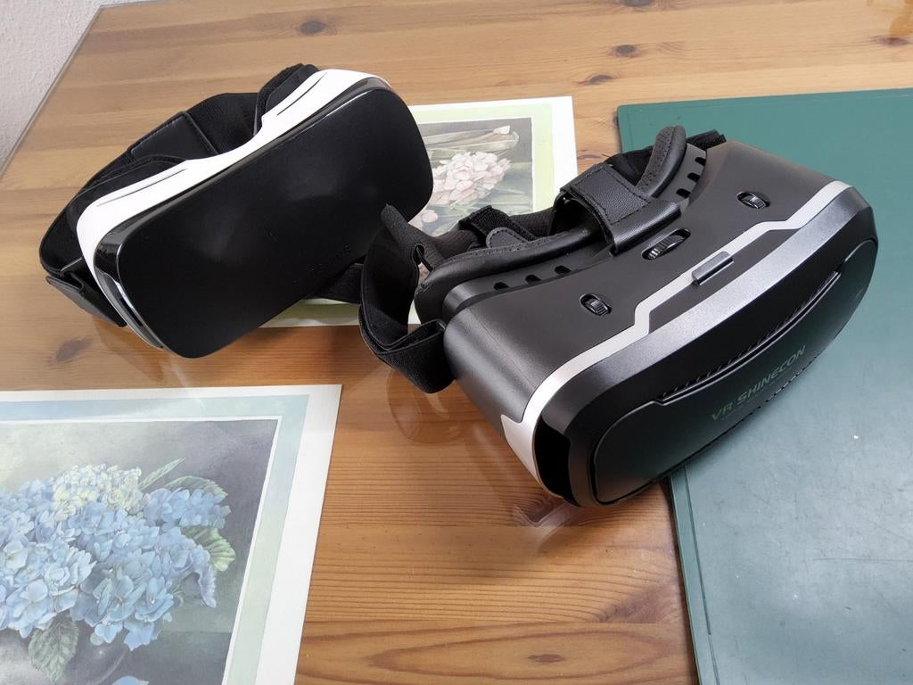 Samsung Gear Oculus en Shinecon Virtual Reality brillen, Ophalen of Verzenden, Nieuw, VR-bril, Telefoon