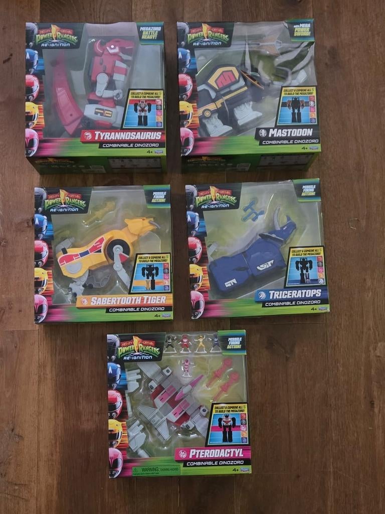 Power Rangers Re-Ignition Dino Megazord, Ophalen of Verzenden, Nieuw