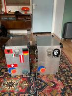 Sterke aluminium motorkoffers, Ophalen of Verzenden, Gebruikt