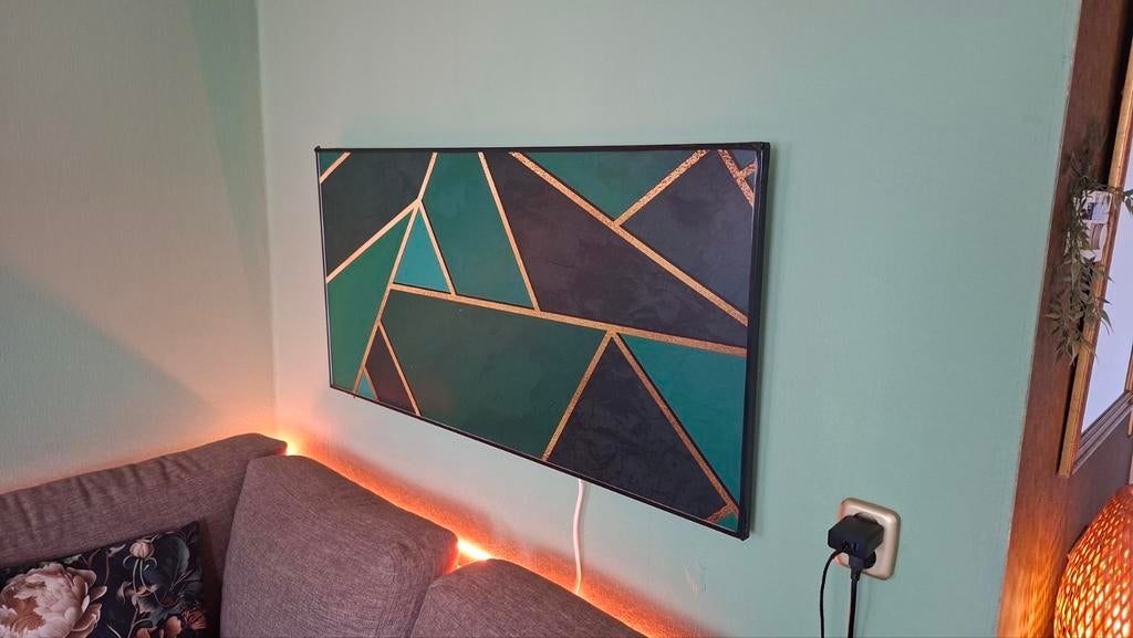 Klarstein Smart infrarood verwarming 100x60cm, Doe-het-zelf en Verbouw, Verwarming en Radiatoren, Ophalen