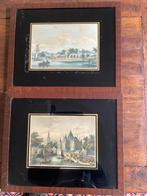 Litho Amsterdam naar C. Springer (2x)., Ophalen of Verzenden