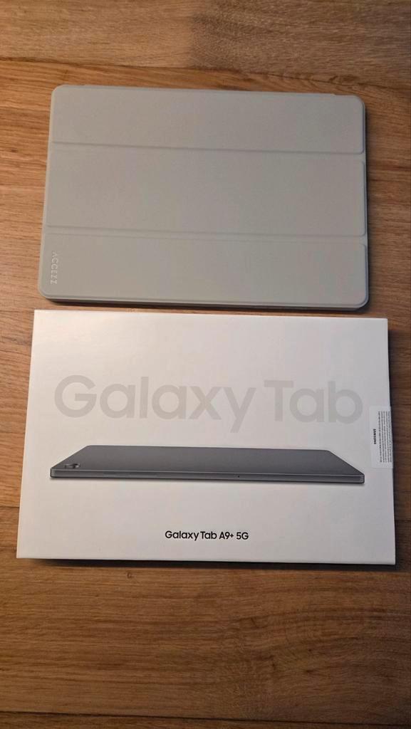 Samsung Galaxy Tab A9+ 5G 64GB Graphite + Hoes - Nieuw, Computers en Software, Android Tablets, Ophalen of Verzenden