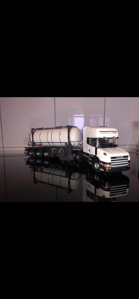 Tekno scaina, Hobby en Vrije tijd, Modelauto's | 1:50, Ophalen of Verzenden, Nieuw, Bus of Vrachtwagen, Tekno