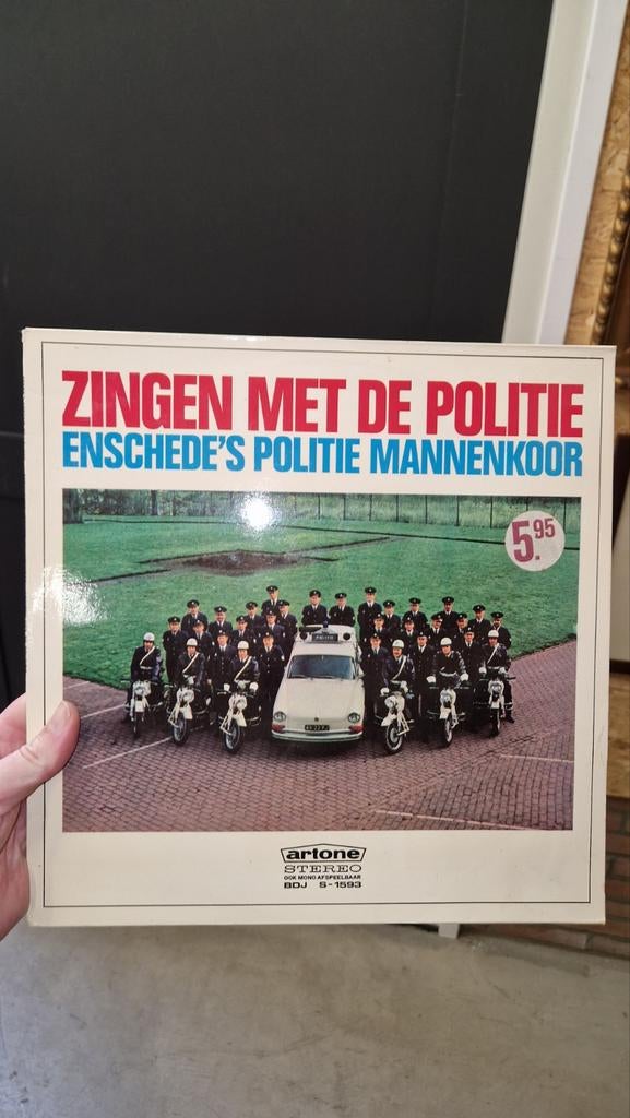 Elpee met volkswagen 1600 en bmw motoren politie, Ophalen of Verzenden, Zo goed als nieuw, Motoren