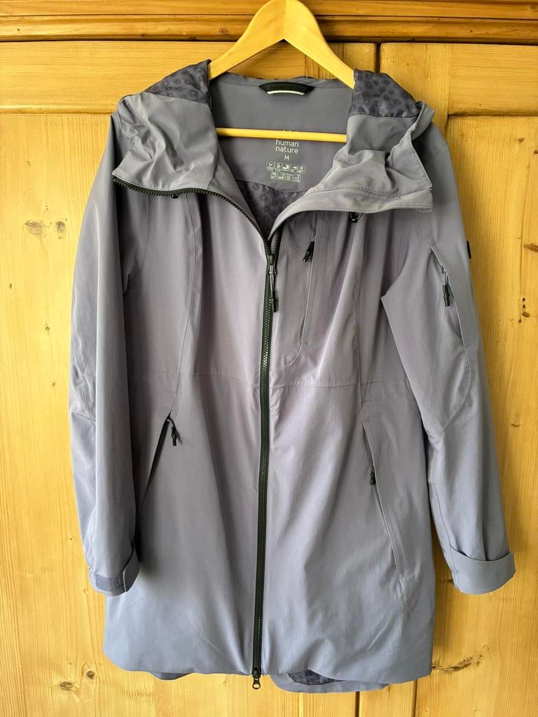 Regenjas van Human Nature. Mt M, Kleding | Dames, Jassen | Zomer, Ophalen of Verzenden, Zo goed als nieuw, Maat 38/40 (M), Paars