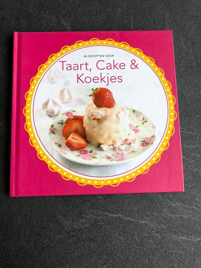 Taart, cake & koekjes / Xenos bakboekje, Ophalen of Verzenden, Zo goed als nieuw, Taart, Gebak en Desserts
