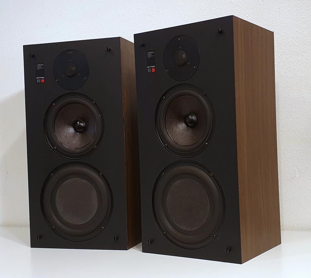 Stereo Luidsprekers - Celestion Ditton 150 (60Watt), Audio, Tv en Foto, Luidsprekers, 60 tot 120 watt, S, S, Front, Rear of Stereo speakers
