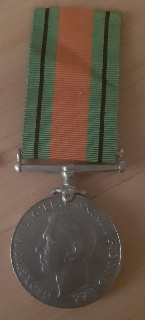 Britse WW2 Defence Medal - Oorlogsmedaille, Ophalen of Verzenden