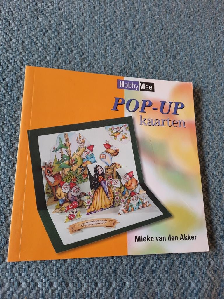 Hobby Mee Pop-Up Kaarten Boek - Mieke van den Akker, Ophalen of Verzenden, Nieuw, Overige thema's, Overige typen