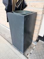 2 plantenbakken 23x23x50 cm, Overige materialen, Gebruikt, Minder dan 60 cm, Vierkant