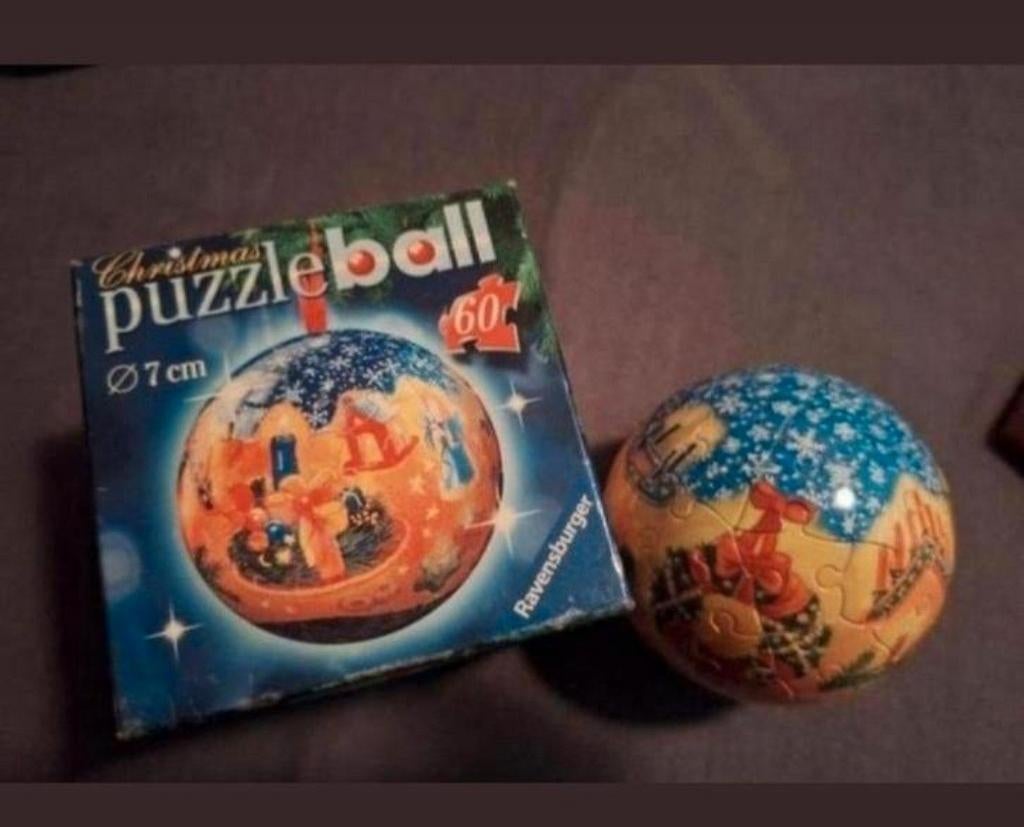 Ravensburger Christmas Puzzleball 60 stukjes, Ophalen of Verzenden, Minder dan 500 stukjes, Zo goed als nieuw, Rubik's of 3D-puzzel
