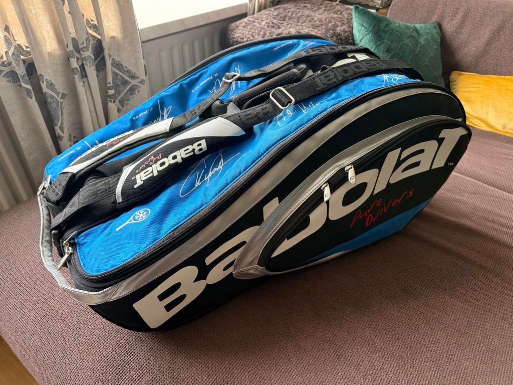 Babolat Pure Drive Tennistas - 12 Rackets, L2, Ophalen of Verzenden, Zo goed als nieuw, Tas