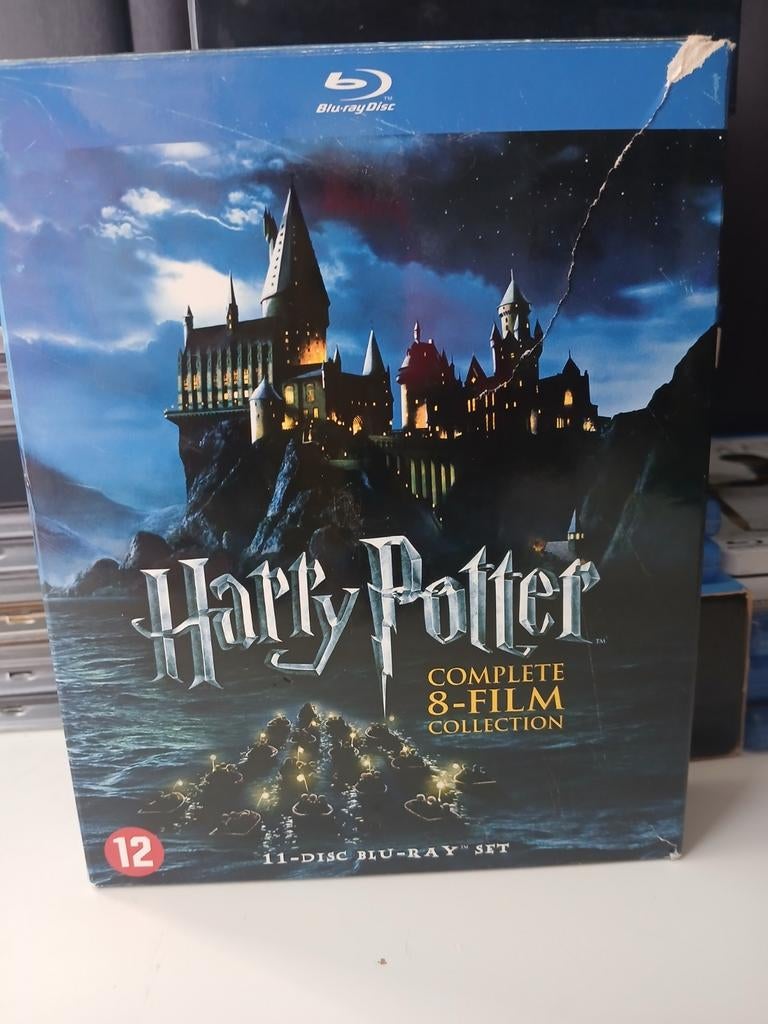 Harry Potter boxset deel 1 t/m 8 - 8 Blu-ray films, Cd's en Dvd's, Blu-ray, Ophalen of Verzenden, Gebruikt, Science Fiction en Fantasy