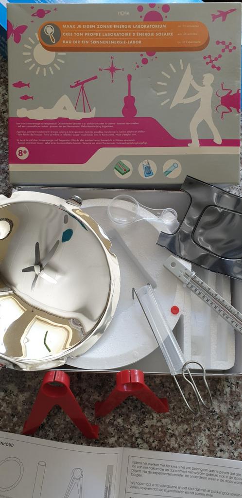 Maak je eigen Zonne-energie laboratorium - compleet, Ophalen of Verzenden, Zo goed als nieuw, Elektronica