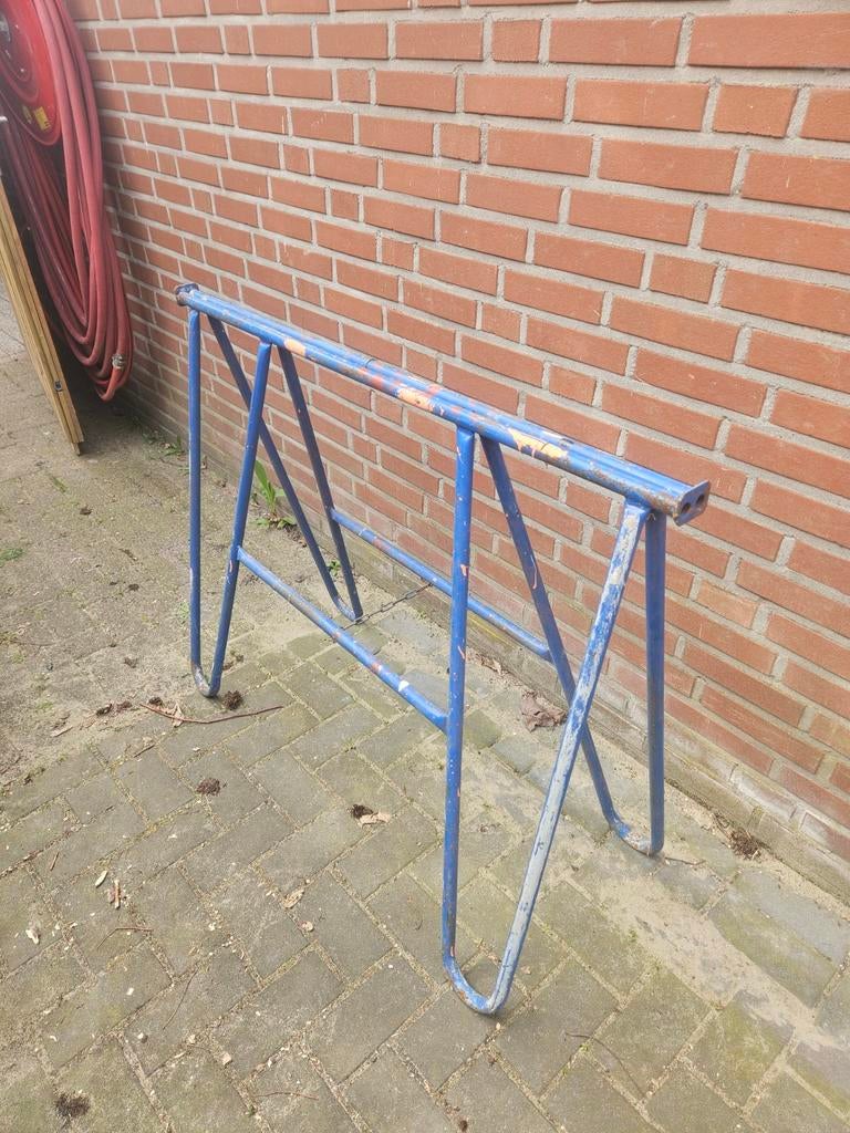 6 Metselbokken / Metselschagen 85 cm werkhoogte, Doe-het-zelf en Verbouw, Steigers, Ophalen, Gebruikt, Overige typen, Minder dan 2 meter