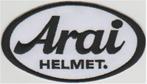 Arai Helmet stoffen opstrijk patch embleem #3, Ophalen of Verzenden