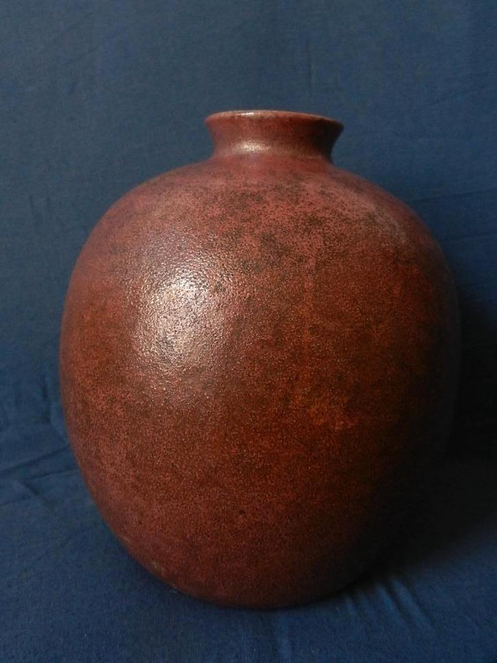 Schitterende Zaalberg luster / bordeaux vaas hxd 22,5 x 18,5, Antiek en Kunst, Antiek | Keramiek en Aardewerk, Ophalen of Verzenden