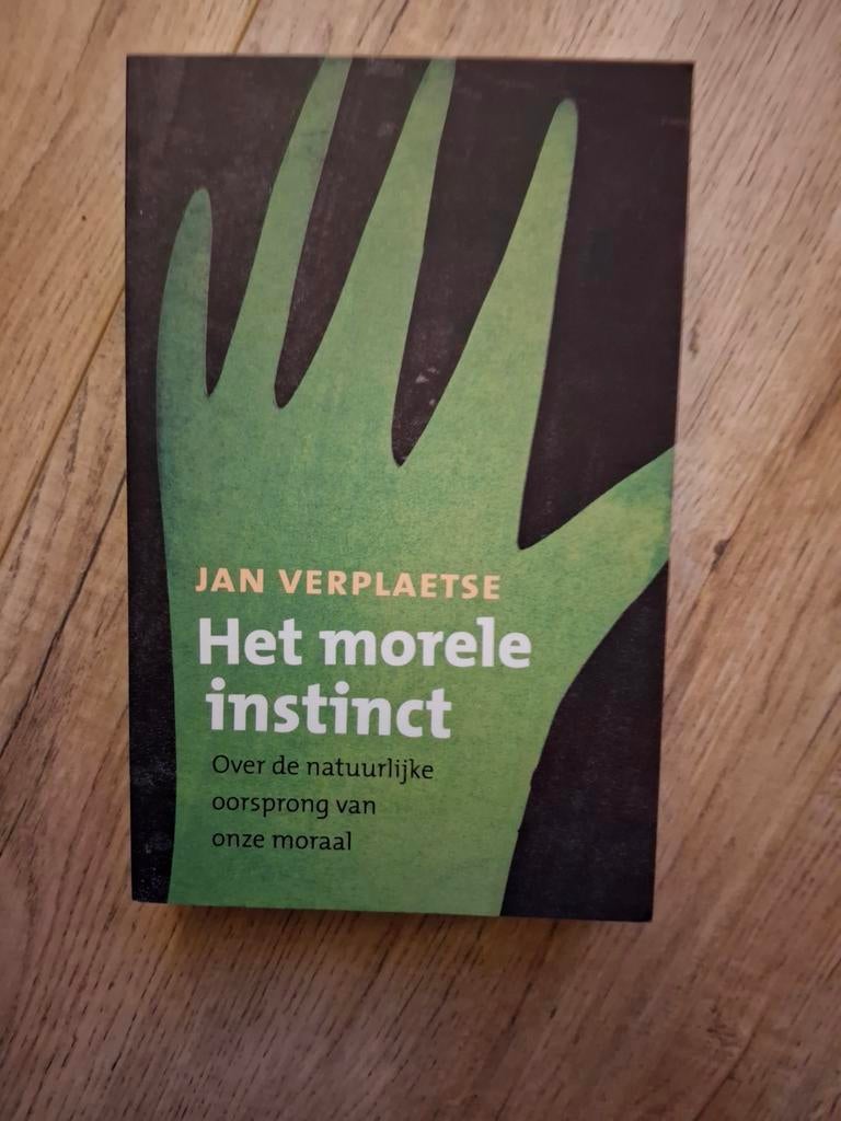 J. Verplaetse - Het morele instinct, Ophalen of Verzenden, Gelezen, J. Verplaetse