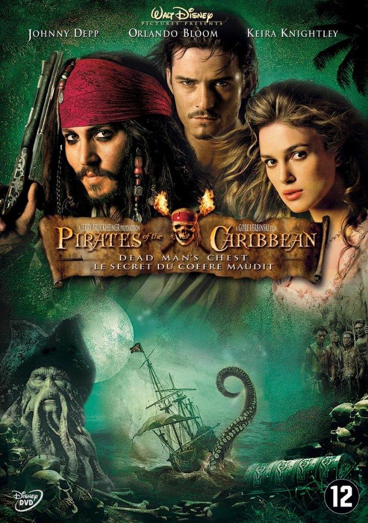 Pirates Of The Caribbean Dead Man's Chest DVD, Vanaf 12 jaar, Verzenden, Zo goed als nieuw, Actie