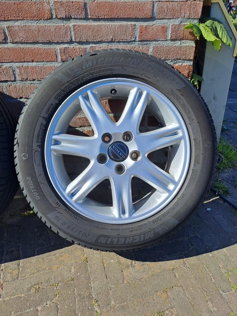 Volvo velgen Mimas 16 inch Michelin, Auto-onderdelen, Banden en Velgen, Zomerbanden, 16 inch, 205 mm, Ophalen