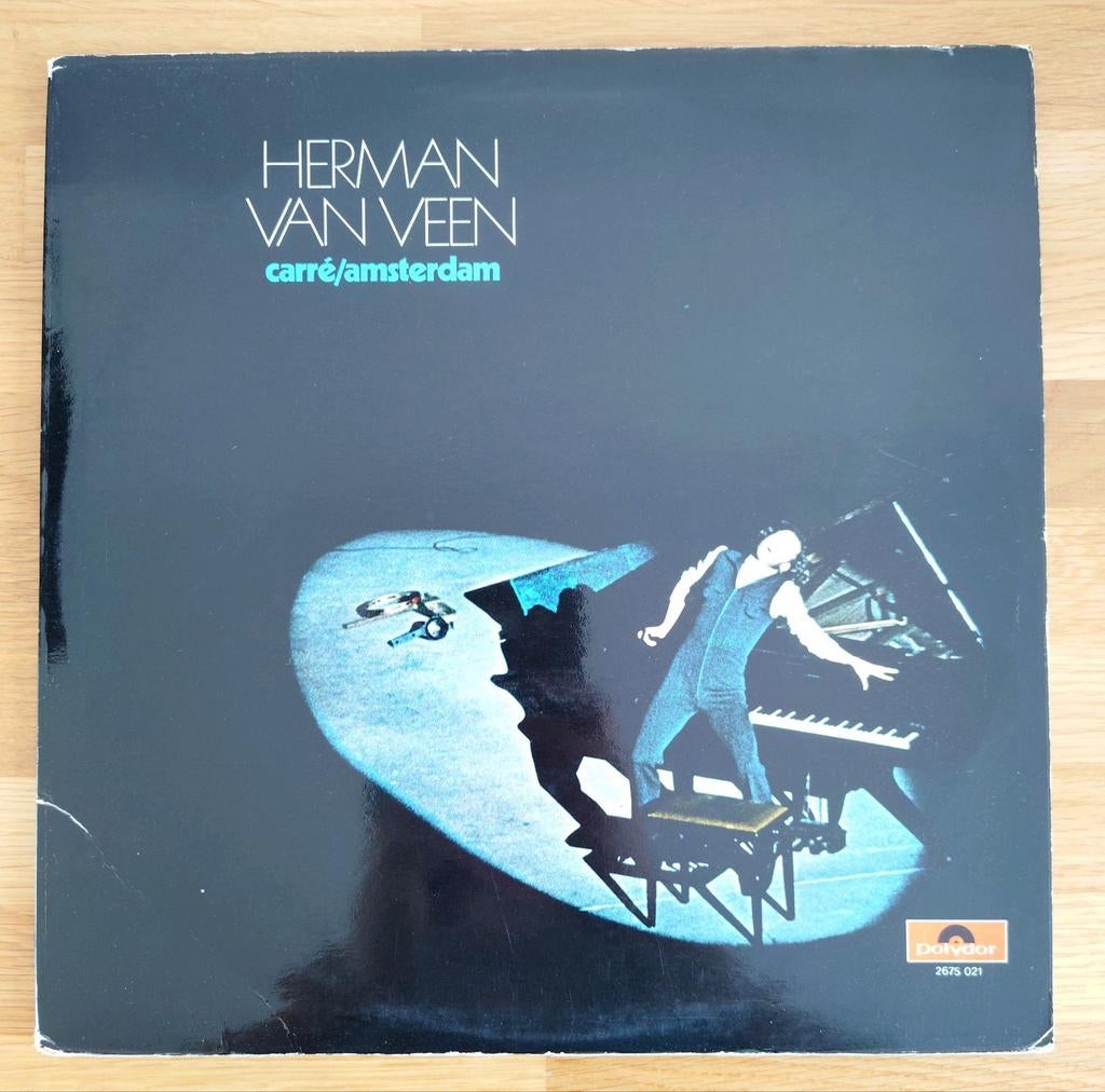 Lp Herman van Veen, Ophalen of Verzenden, Gebruikt, 12 inch, Levenslied of Smartlap