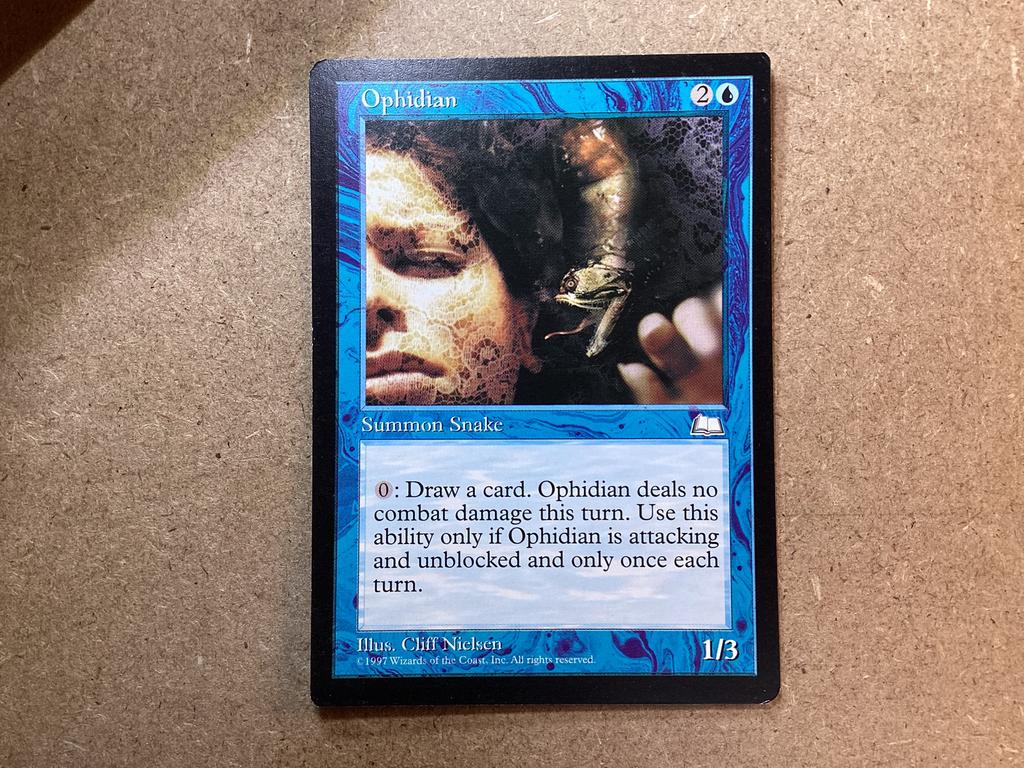 1x Ophidian (Excellent), Ophalen of Verzenden, Zo goed als nieuw, Losse kaart
