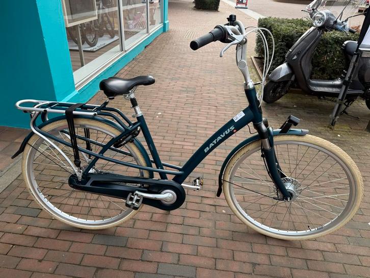 Batavus Mambo 7v - 48cm Frame - Groen, Fietsen en Brommers, Fietsen | Dames | Damesfietsen, Gebruikt, Batavus, Versnellingen, 47 tot 50 cm