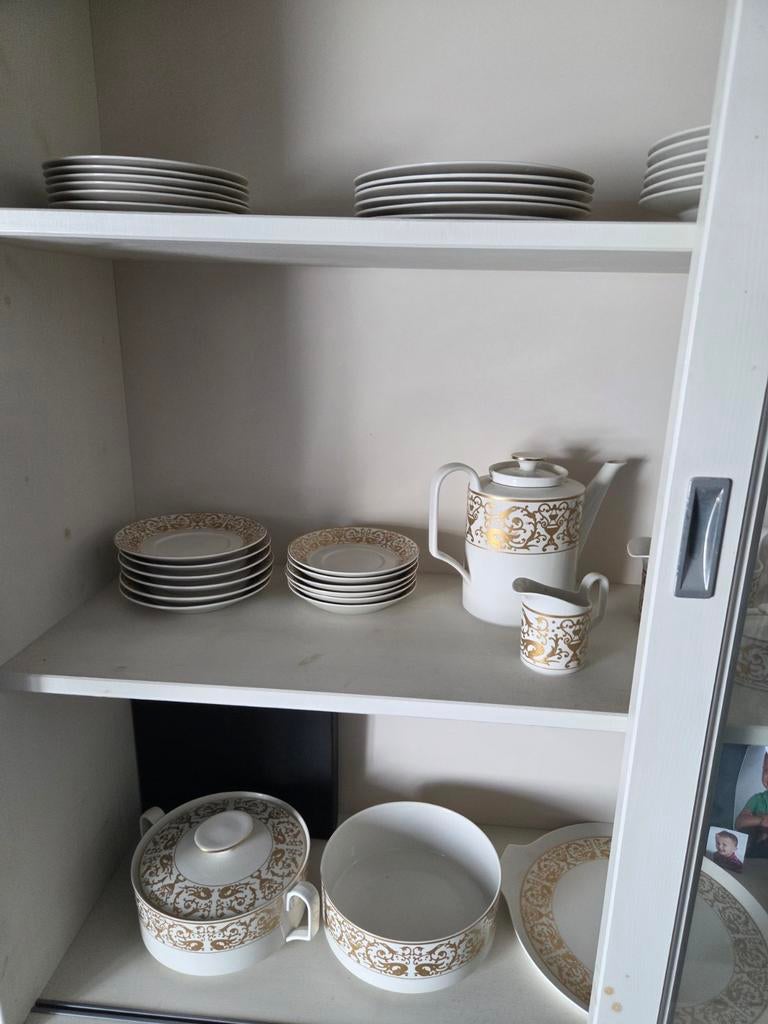 Villeroy&Boch (vendome)servies met goud randje, Ophalen