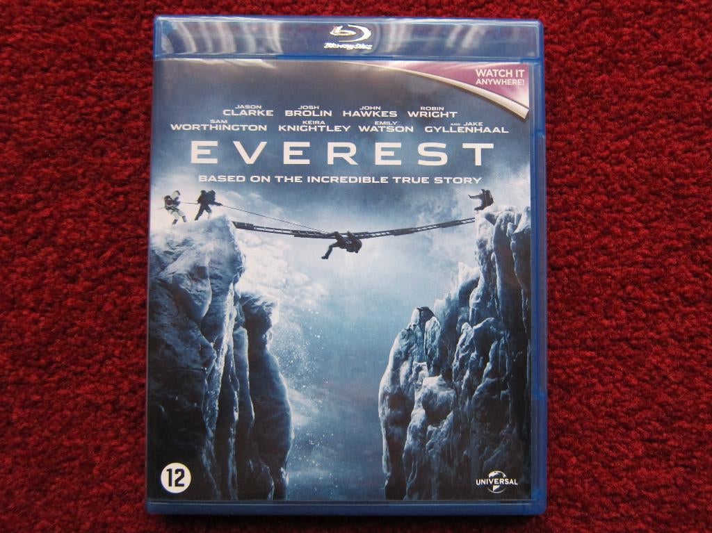 Blu-ray, Everest, Jason Clarke, Josh Brolin, Keira Knightley, Cd's en Dvd's, Verzenden, Zo goed als nieuw, Actie