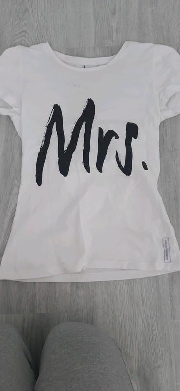 Nik&nik nik & nik 164 wit witte tekst mrs shirt tshirt, Kinderen en Baby's, Kinderkleding | Maat 164, Gebruikt, Nik&Nik, Shirt of Longsleeve