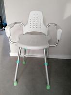 Zitkruk Douche Hulpkruk Ergonomische Kruk Zithulp Aluminium, Ophalen of Verzenden, Zo goed als nieuw